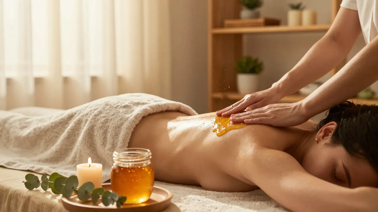 Osvěžte svou mysl a tělo medovou masáží: Jak to funguje a pro koho je ideální