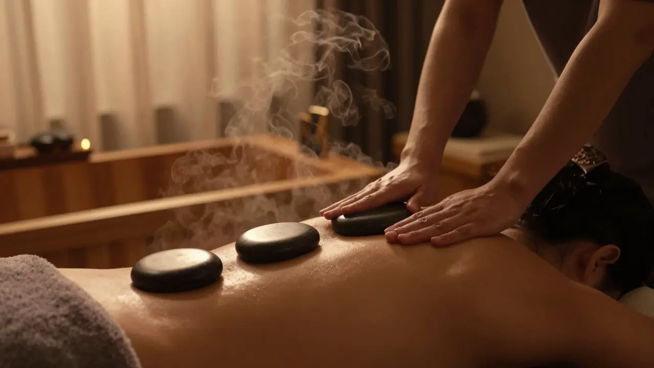 Odhalte tajemství masáže lávovými kameny: jak funguje a proč to dělá takový rozdíl