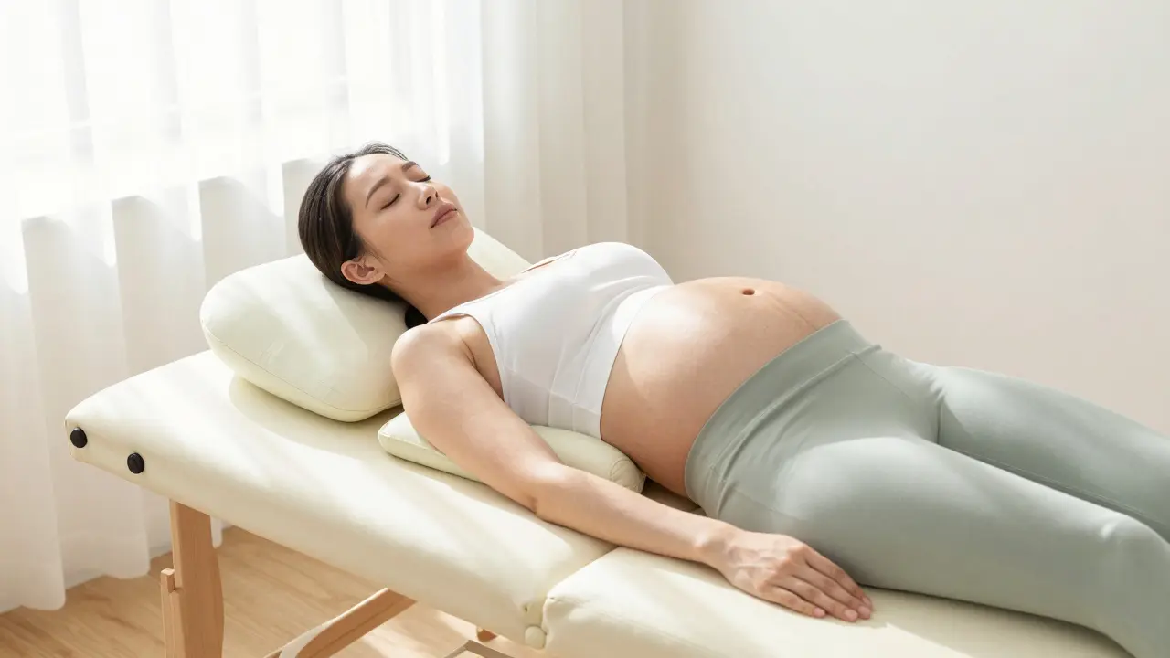 Těhotenská masáž: Benefity, bezpečí a vliv na těhotenství